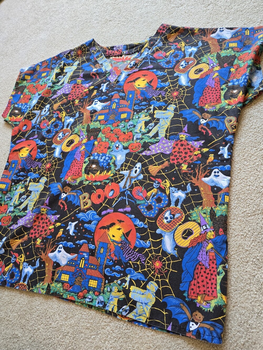 Lightweight Halloween Top Size XL